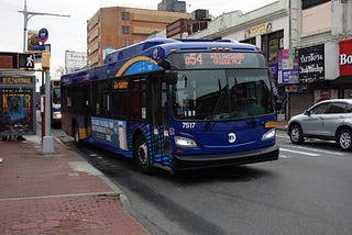 The new Queens Bus Network Redesign is progress.