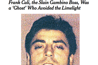 The Mafia and the NYPD’s Racist Gang Database