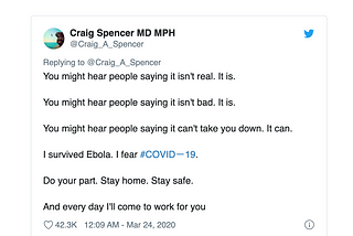 I Survived Ebola. I Fear COVID-19