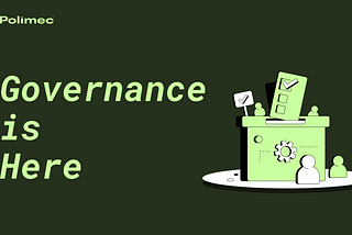 Road to Launch — Governance is here!