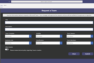 Automating the Provisioning of Selective Teams with Guest Access: Part 4— Enhanced User Interface…