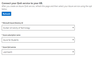 Tutorial : Azure QnA Maker Chatbot for Students