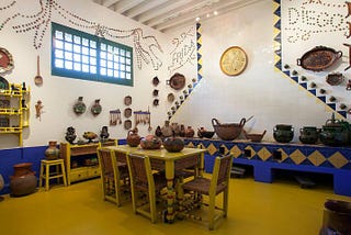 Remembering Frida Kahlo- A look inside Frida’s famous blue house