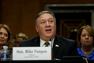 SoS Mike Pompeo