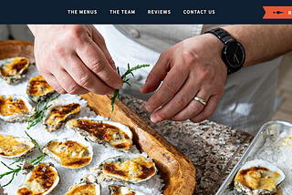 Iron Clay Catering — A new site.