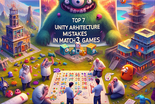 Top 7 Unity Architecture Mistakes in Match3 Games