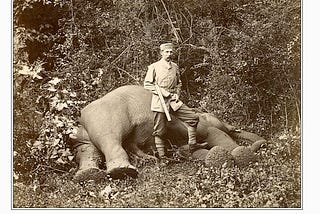 “Immagine 1c Archduke Franz Ferdinand hunting in Ceylon — 1880's” by alarcowa is licensed under CC BY-NC-ND 2.0