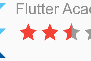 How to implement a Rating Bar in Flutter