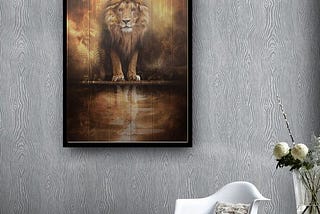 BUY NOW Jesus gorgeous lion canvas