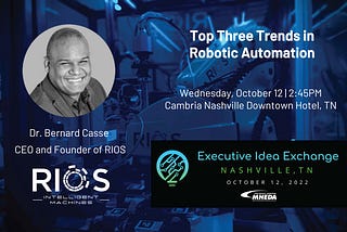 RIOS Intelligent Machines Joins MHEDA in Bringing together Material Handling Leaders at Executive…