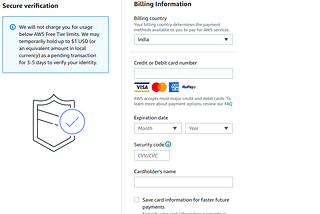 First-Time AWS Account