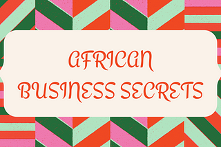 SEASON 2: How to start an industrial Complex in Africa.