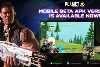 PlanetSandbox released Mobile Beta Version in December 2022