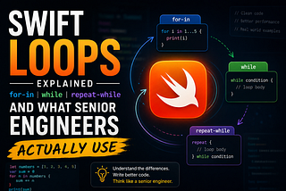 Swift Loops: for-in, while, repeat-while, and What Senior Engineers Actually Use