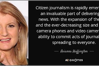 Citizen Journalism: Empowerment or Information Anarchy?