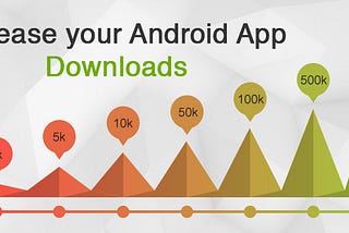 Get Unlimited downloads of your Android app and make your app in trend on Google Play Store