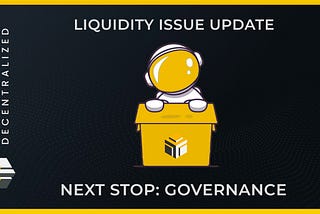 UPDATE: YFD LIQUIDITY ISSUE