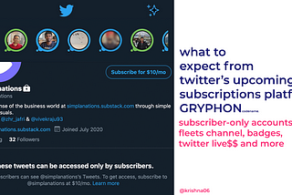 Twitter’s upcoming subscriptions (Gryphon) could take on Substack and more