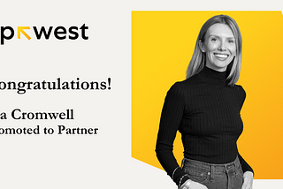 Congratulations, Lia! Welcoming Our New Partner at UpWest
