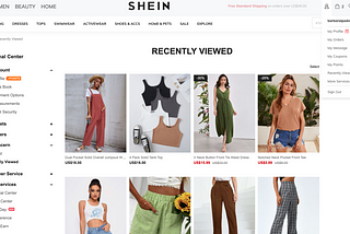 Shein: Usability Analysis