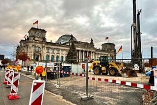 Berlin’s Top 5 tourist sites (and more) ALL under construction.