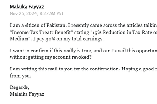 Reduction in Tax Rate on Medium