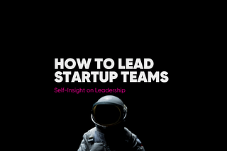 Leading Startups: Self-Insight