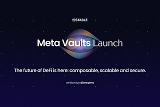 Meta Vault Launch