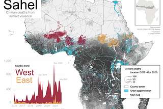 Visualizing geospatial data