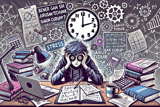 Bener Gak Sih Kuliah Jurusan Teknik Bikin Stress dan Gak Cukup Tidur?