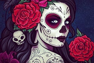 Dia de Los Muertos|Day of The Dead “Part of the tradition is not be scared of death but to smile at…