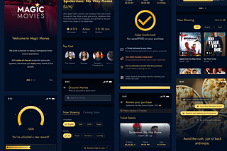 Case Study: Magic Movies — a comfortable and rewarding movie ticketing app