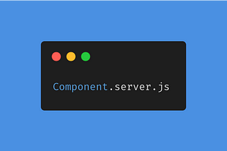 React server component