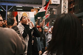 Anti-Israel Protesters in Chicago