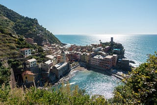 Visiting Cinque Terre with a motorhome