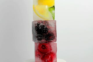 Summer Skincare Ice Cubes