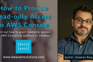 How to Provide Read-only Access to the AWS Console