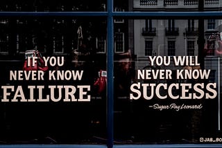 Reach Your Goals by Failing
