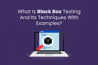 What is black box testing and its techniques, with examples?