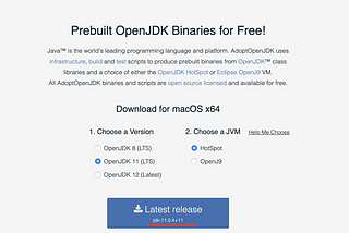 How to install open JDK8, JDK 11, JDK 12, on Mac OS and switch between them