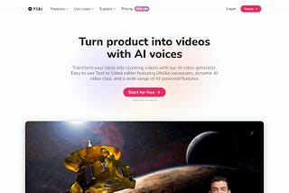 Fliki.AI: Video Generator — Turn Ideas into Videos