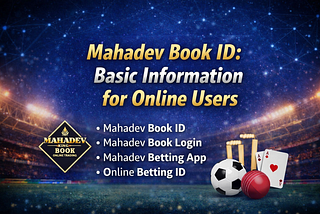 Mahadev Book ID: Basic Information for Online Users