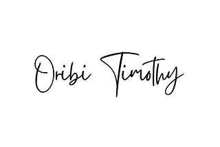 About me — Oribi Timothy