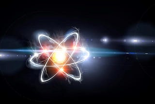 Atomic model in cosmic background