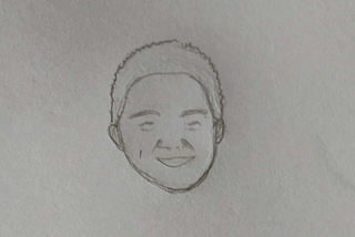 Desenho do Hiroshi Saito feito a lápis