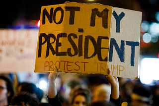 NOT MY PRESIDENT : THE CALL TO ACTION