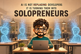 AI Is Not Replacing Developers. It Is Turning Them Into Solopreneurs.
