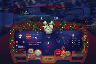 A Very Special Santa’s Sleigh: HMI UX/UI Design Project