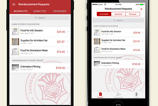 Reimburse: The design process behind the app