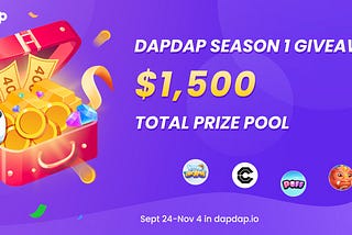 DapDap Season 1 — Join DapDap’s Epic Giveaway